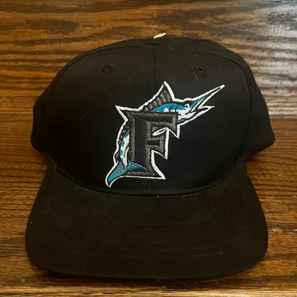 Vintage Florida marlins snapback hat cap. New with tags.
